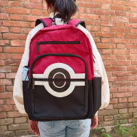 Anime Japanese Students Pika Ball Style Schoolbag Teenager Boys Girls Large Capacity Pack Laptop Bag Children Backpacks Bookbags