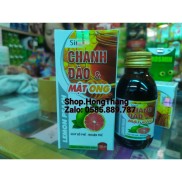 Siro Chanh đào mật ong giảm ho, giảm viem họng hết khò khòe chai 100ml