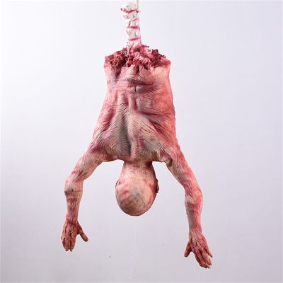 Halloween Decoration for Home Horrific Simulated Corpse Bar Ornaments Party Trick Props Latex Toy Easter Decor Birthday Gift