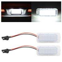 ไฟป้ายทะเบียน2ชิ้นโคมไฟสัญญาณ LED เหมาะสำหรับการแข่งขัน Ford Focus 2 2008-2012