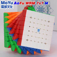 Moyu Magnetic Cube Aofu WRM 7X7 WR M 7X7X7X7 Speed Cube stickerless Professional Fidget ของเล่นปริศนาคิวโบระดับสูง mágico