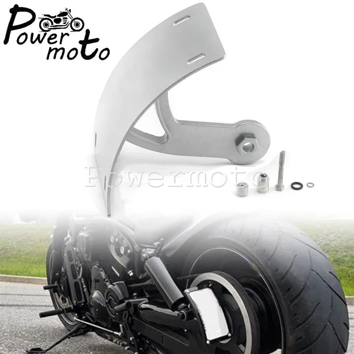 Amazicha LED Tail Light With License Plate Bracket – 3/4 Inch Axle Hole, Fits Harley, Honda, Yamaha & More - View #5