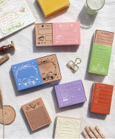 NIKKIS SHOP 1pcspack Creativity Hand Account wood stamp DIY craft wooden rubber stamps for scrapbooking stationery scrapbooking standard stamp