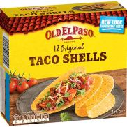 Vỏ Bánh Taco Giòn Truyền Thống Old El Paso Original Taco Shells Corn