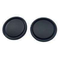 Special Offers 1 Pairs Camera Body Cap + Rear Lens Cap For Sony NEX NEX-3 E-Mount