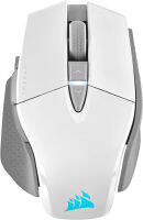 ‎Corsair Corsair M65 RGB Ultra Wireless Tunable FPS Wireless Gaming Mouse - Sub-1ms Slipstream Wireless Technology, 26,000 DPI Optical Sensor, Up to 120 Hours of Battery Life, 8 Programmable Buttons - White White RGB ULTRA WIRELESS