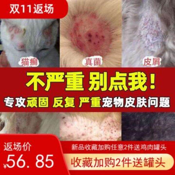 Dog skin disease external medicine treatment of fungus pet cat dog ringworm special medicine