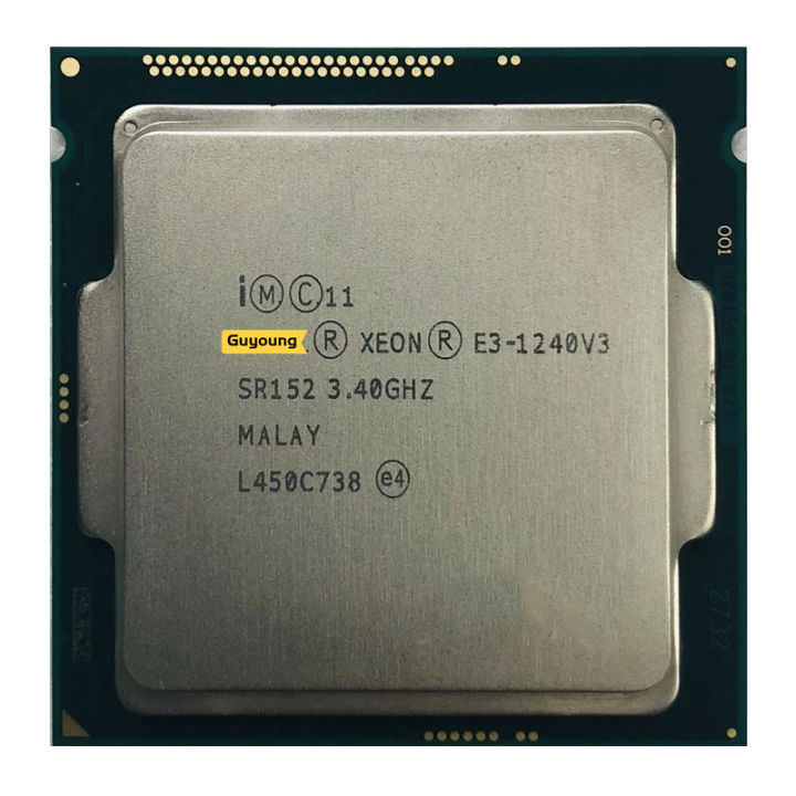 xeon-1240v3-e3-v3-e3-1240-e3-1240-v3-3-4-ghz-ใช้-quad-core-แปด-thread-เครื่องประมวลผลซีพียู8m-80w-lga-1150