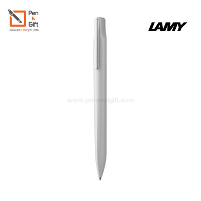 LAMY XEVO Ballpoint Pen Black, light grey – ปากกาลูกลื่น ลามี่ ซีโว หัว 0.7 มม. สีดำ, สีขาวไลท์เกรย์ (พร้อมกล่องและใบรับประกัน) ปากกา LAMY ของแท้ 100 % [Penandgift]