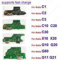 บอร์ดชาร์จ USB สําหรับ Nokia C30 C10 C20 C3 C2 C1 G10 G11 G21 G20 G50 X10 X20 Usb Port Charger Board ไมโครโฟน Flex Cable Parts