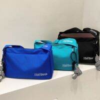 ifashionbagshop(IF1851) กระเป๋าสะพายข้างKoNBAG ผ้าอ๊อกซ์ฟอร์ด (แถมที่ห้อย)