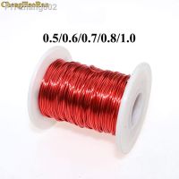 ChengHaoRan 0.5 mm 0.6mm 0.7mm 0.8mm 1.0mm QA-1-155 Red polyurethane enameled wire enamelled copper round winding wire QA-1-130