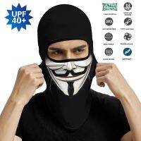 【CW】 V for Vendetta Bandana Scarf Breathable Windproof Balaclava Masque Anonymous Headband Braga Cuello Dry