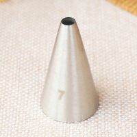 ℗✑▤ 7 Round Piping Tip Decorating Mouth Nozzle Pastry Tips Fondant Cake Decorating Sugarcraft Tool Bakeware Pull Line