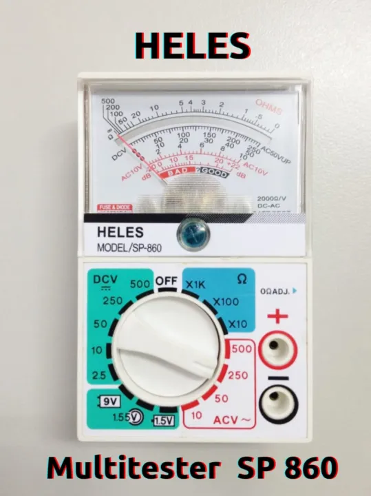 Multitester Heles SP860 / Avometer / Multimeter Analog Heles SP860 Lazada Indonesia