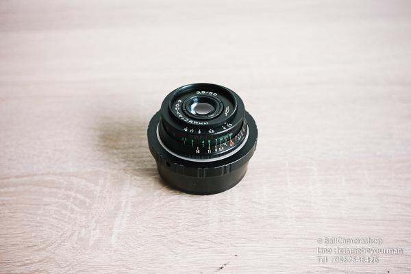 ขายเลนส์มือหมุน-industar-50mm-f3-5-black-ใส่กล้อง-olympus-เเละ-panasonic-mirrorless-ได้เลยไม่ต้องหา-adapter