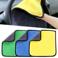 【CW】 1pc Car Polishing Microfiber Washing Drying Thick Polyester Cleaning