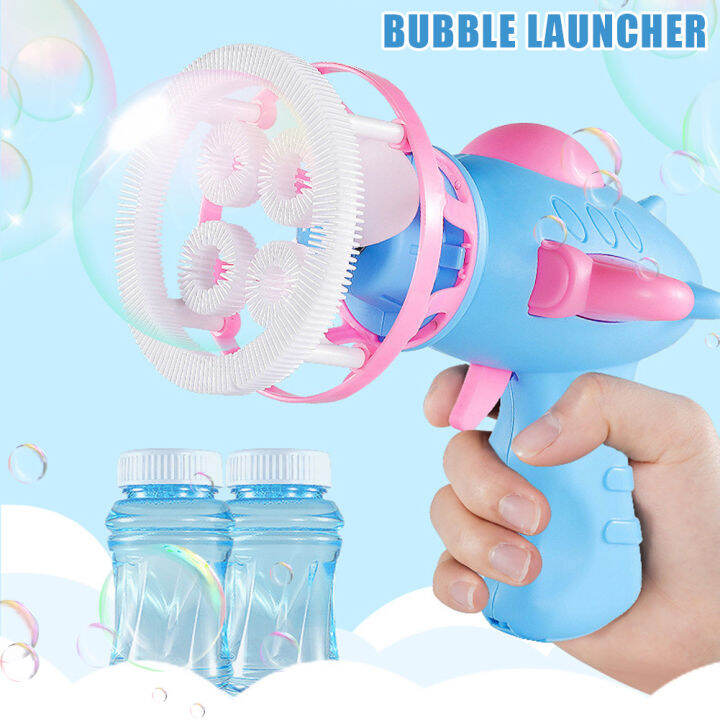 MIRA Bubble Machine For Kids Plastic Electric Automatic Bubble Machine ...