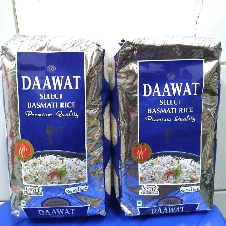 DAAWAT BIRU SELECT BASMATI RICE 1KG | Lazada Indonesia