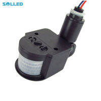 SOLLED กลางแจ้ง85-265V อินฟราเรด PIR เซนเซอร์ตรวจจับการเคลื่อนไหวเครื่องตรวจจับสวิทช์ไฟผนัง