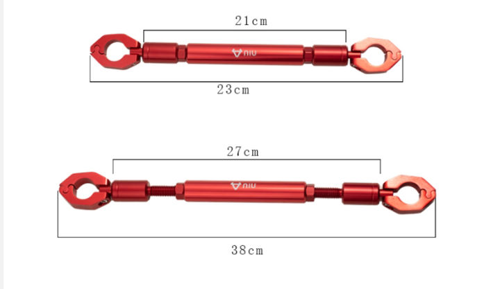 บาร์ค้ำแฮนด์มอเตอร์ไซค์-บาร์ค้ำแฮนด์-แบบอลูเนียมบาร์เสริมยาว-bb03สวยงาม-อะไหร่