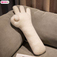 MSCOCO หมอนยาวผ้าขนสัตว์ตุ๊กตาหนานุ่มฝ่ามือจำลอง Boneka Mainan จำลองสำหรับวันเกิดสำหรับเด็กของขวัญวันเด็กน่ารักสร้างสรรค์