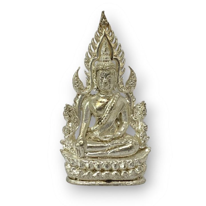 pam16-พระพุทธชินราช-พิมพ์แต่งฉลุลอยองค์-เนื้อกะไหล่เงิน-ขนาดประมาณ-3-ซม-บูชาเป็นสิริมงคลเสริมบารมีในตัว