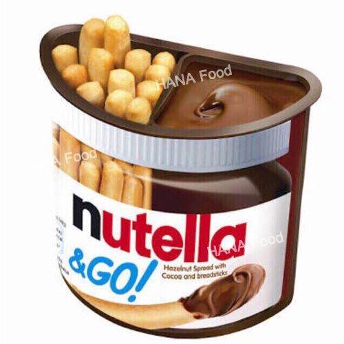 nutella & go นูเทลล่าโก พร้อมบิสกิตแท่ง ช็อคโกแลต นูเทลล่า แท่ง Nutella ...