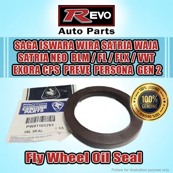 Original PROTON FLY WHEEL FLYWHEEL OIL SEAL SAGA 12V WIRA 12V SATRIA