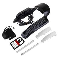 Motorcycle Tail Running/Brake/Turn/Warning Light Fender Extension Fascia for Touring Street Glide Road Glide 2014-Up