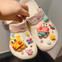 【Ready】? gh-end acceses shoe le crocs cartoon shoe flower c slippers outfit diy le acceses