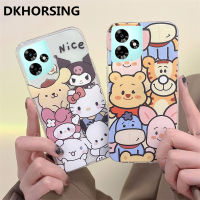 DKHORSING 2023ปลอกอ่อนใหม่สำหรับ C53 Realme การ์ตูนน่ารักลายหมี KT เคส REALMEC53เคสโทรศัพท์แบบใสกันกระแทก