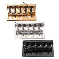 ชุด5 Strings Bass Bridge Silver Iron Bass Electric Guitar Bridge Guitar Parts Accessories