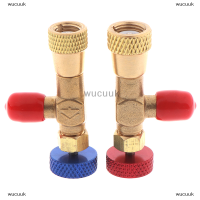 wucuuk 2pcs R410A R22อะแดปเตอร์ชาร์จไฟสำหรับ1 4 SAFETY Valve Service