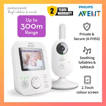 Philips - Babyphone PHILIPS AVENT video connecte SCD923/26