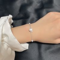 [COD] Ancient cat version of Day gift girlfriend ear bracelet simple inlaid zircon pearl