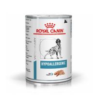 [ส่งฟรี]Royal canin hypoallergenic can โรยัลคานิน อาหารสุนัขแพ้อาหาร แบบกระป๋อง 400 g