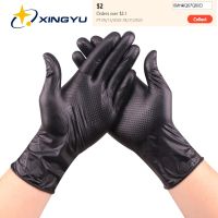 50 Pcs Nitrile s Synthetic Latex Free Powder-Free Exam Waterproof Household Cleaning Safety Work s Touch Screen