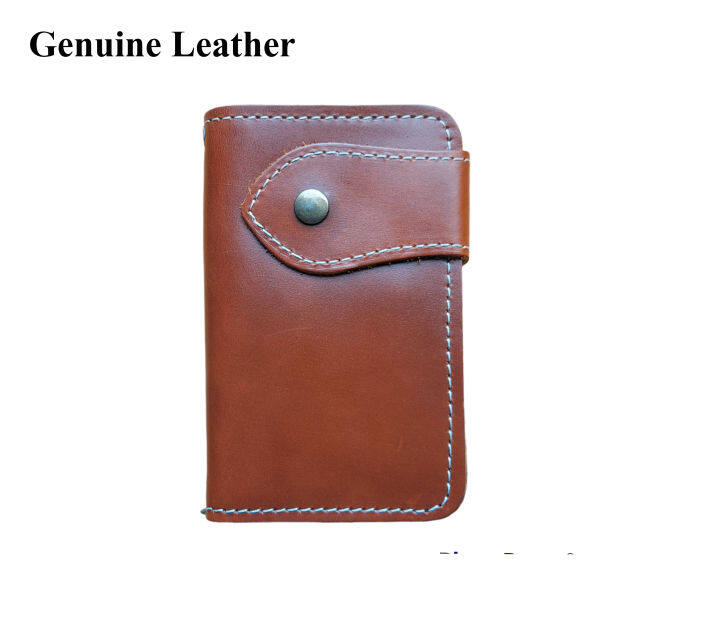 cow-hide-leather-wallet-กระเป๋าหนังวัวแท้-ขนาดกลาง-ทรงตั้ง-กระเป๋าสตางค์หนังแท้-แฮนด์เมด-กระเป๋าใส่สตางค์-แบบ-2-พับ