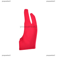 youyuanbai2 1PC Two Finger Anti-fouling glove for ศิลปินวาดภาพและปากกากราฟิกแท็บเล็ต Pad