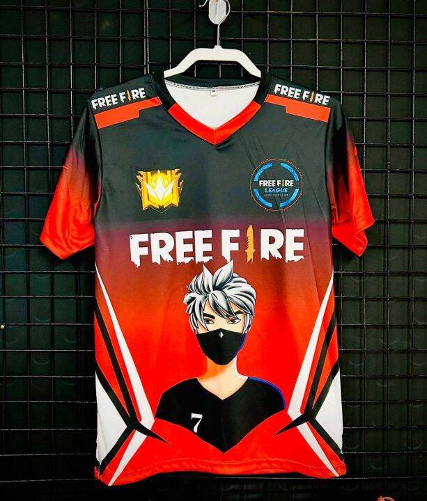 Free Fire shirt | Lazada.co.th
