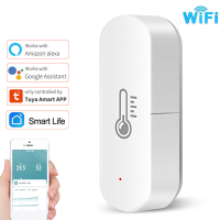 ชีวิตสีสัน1ชิ้น WFi/zigbee Tuya เครื่องวัดอุณหภูมิสมาร์ทโฮมเซ็นเซอร์วัดอุณหภูมิความชื้นไฮโกรมิเตอร์เครื่องตรวจจับด้วย Alexa Go-Og-Le สมาร์ทชีวิต