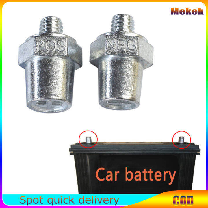ready stock Car Battery Connection Terminal Positive Negative Car