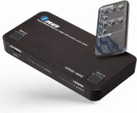 4K HDMI Matrix Switch 4 X 2 by Orei Switcher 18G UltraHD with Arc Supports upto 4K 60Hz &amp; 1080P IR Remote Control - Full Matrix Selection (UHD-402) 4X2 W/ ARC 4K 60HZ Matrix Audio