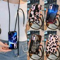 （A Boutique）สร้อยคอเชือกเส้นเล็กเคสสำหรับ Vivo ปลอกเชือก Y77 Y72 Y53s Y55 Y33s กันชนเคสมือถือ5กรัม