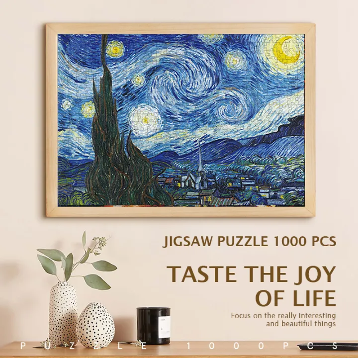 Romantic street sence 42.5 X 30 CM 1000 pcs jigsaw puzzle for adult