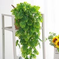 【cw】76cm Artificial Hanging Flower Plant Fake Vine Willow Rattan Flowers Artificial Hanging Plant For Home Garden Wall Decoration ！
