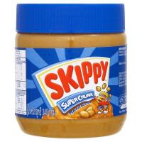 ✨Sale✨ สกิปปี ถั่วลิสงบดชนิดหยาบ 340กรัม Skippy Super Chunk Peanut Butter 340g