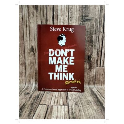 หนังสือ Dont Make me think Revised - ภาษาอังกฤษ