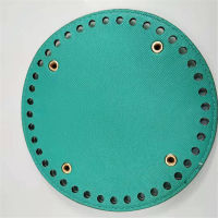 14cm Bag Round Plate DIY Bag Bottom PU Round Bag Bottom Bag Bottom Plate Part Accessories 14cm Bag Round Plate PU Hand-woven Material Bottom Bag Bottom Bag Bottom Plate Bag Bottom Plate Accessories DIY Hand Hook Round Bag Bottom